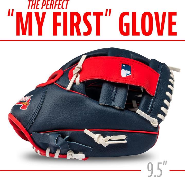 Actual product image Franklin Boston Red Sox Team Glove and Ball (9.50")