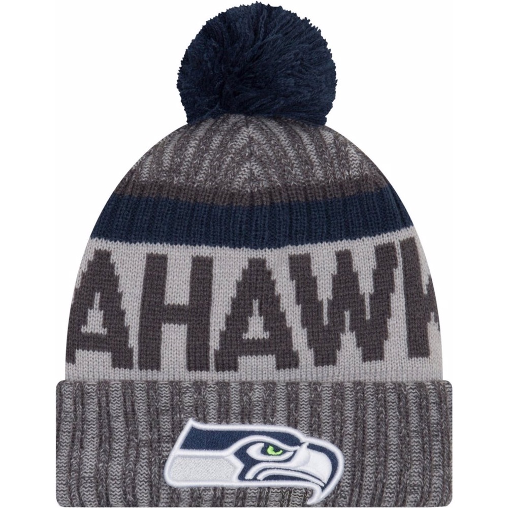 New Era, Herren, Mütze, NFL Sideline Bobble Seattle Seahawks, Mehrfarbig