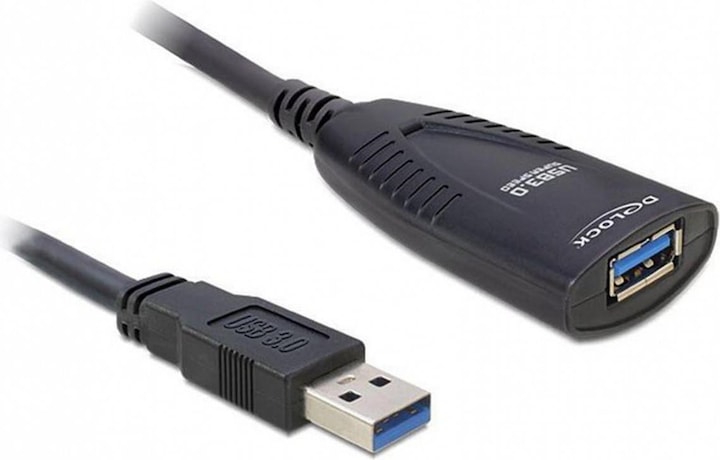 Delock câble d'extension USB 3.0 actif (5 m, USB 3.0)