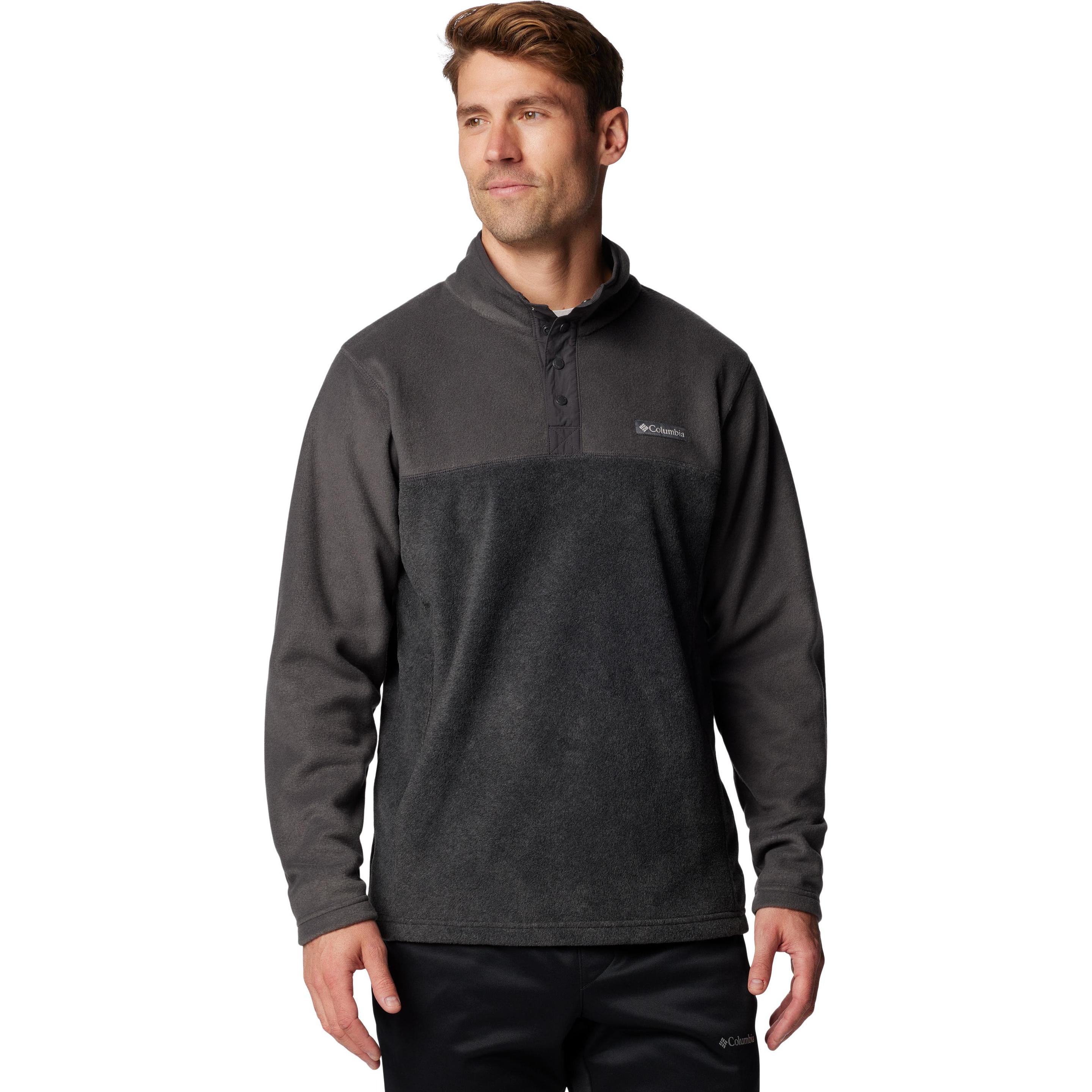Columbia, Herren, Jacke, Steens Mountain Half Snap II (XL), Grau, XL