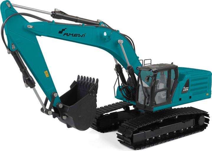 Actual product image Amewi G101H V2 full metal hydraulic excavator 1:16 RTR petrol (RTR Ready-to-Run)