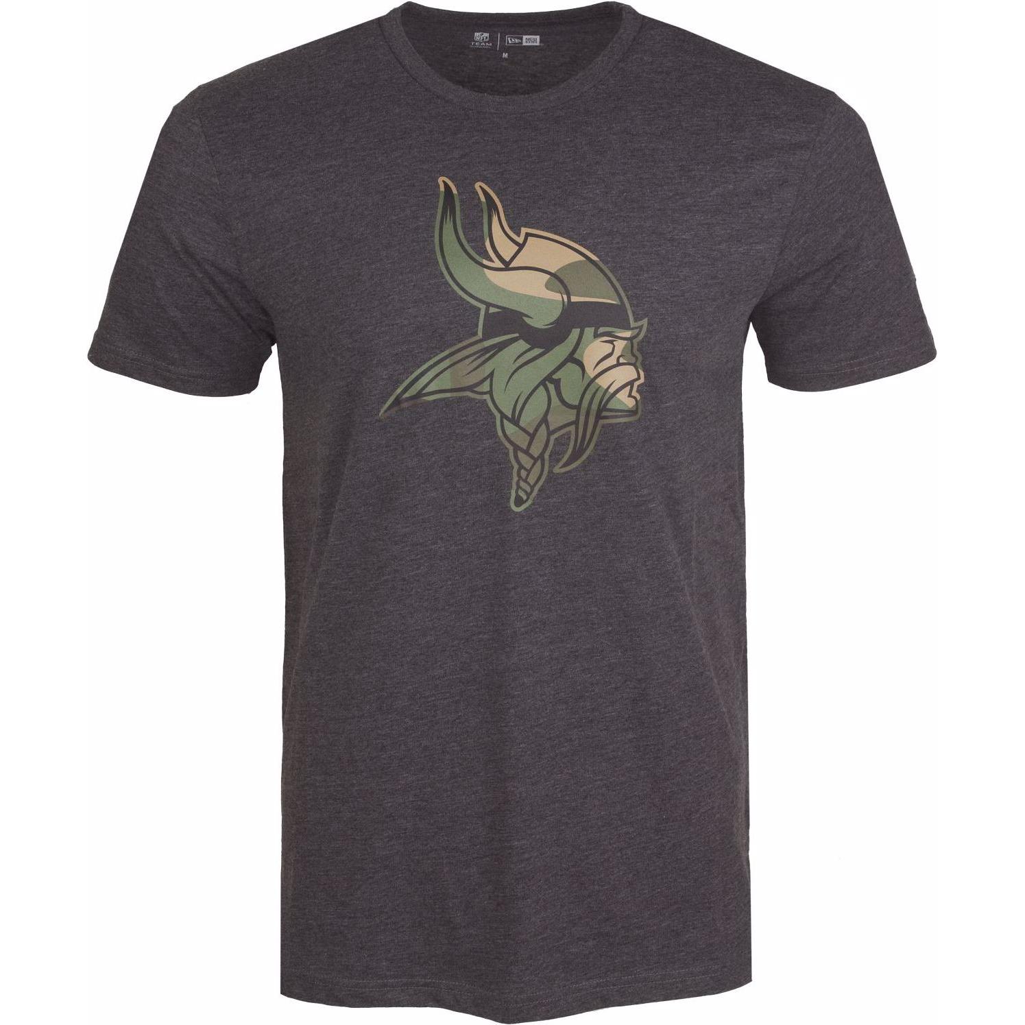 New Era, Herren, Shirt, NFL Team Logo, Grau, (XS)