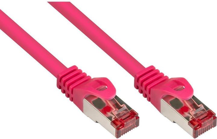 Varia SO-36800 - Patchkabel Cat.6a, S/FTP, 7,5m, magenta (S/FTP, CAT6, 7.50 m)