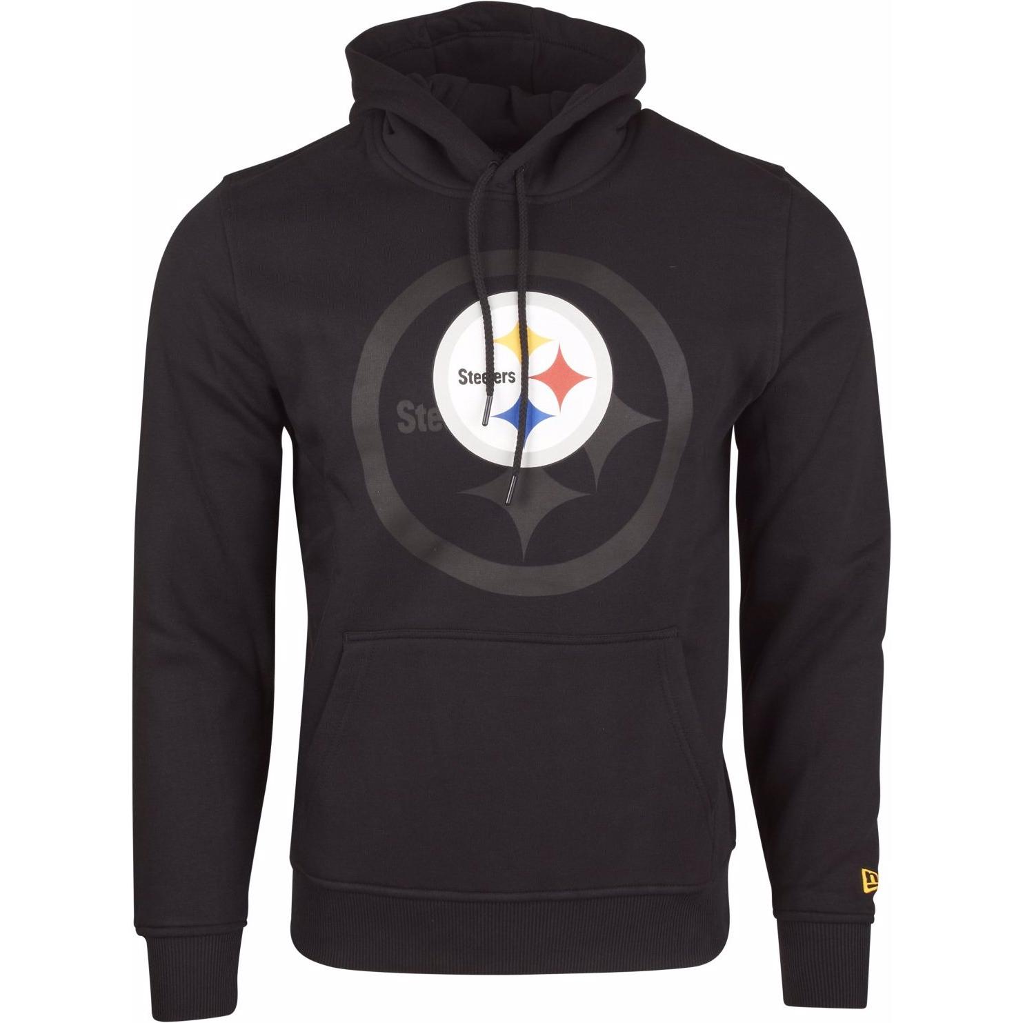 New Era, Herren, Pullover, NFL Pittsburgh Steelers 2.0, Schwarz, (XL)