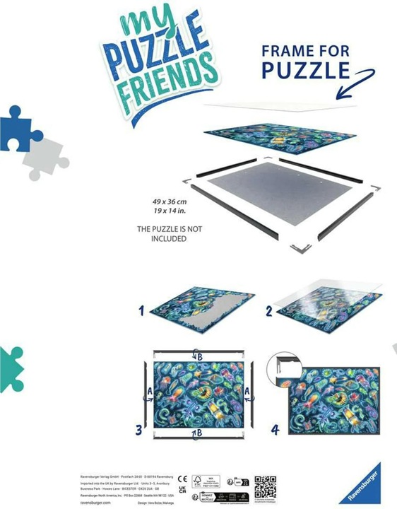 Productafbeelding Ravensburger Puzzel fotolijst 1000 stukjes (1000 onderdelen)
