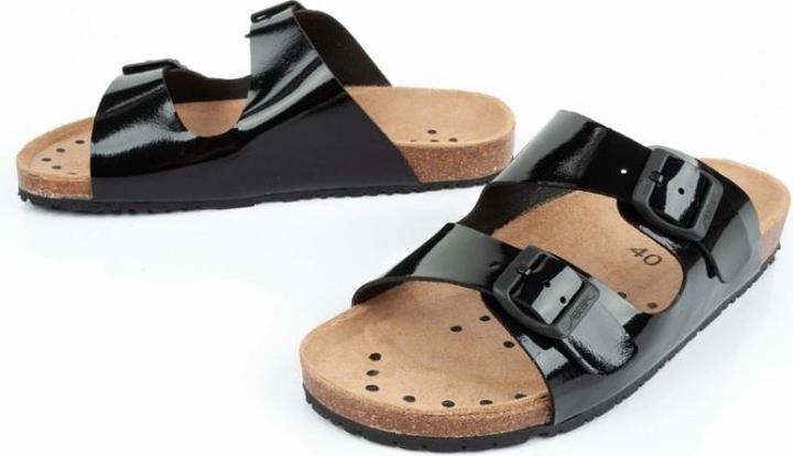 Produktbild Abeba Sandals Schwarze Arbeits-Flip-Flops (36)
