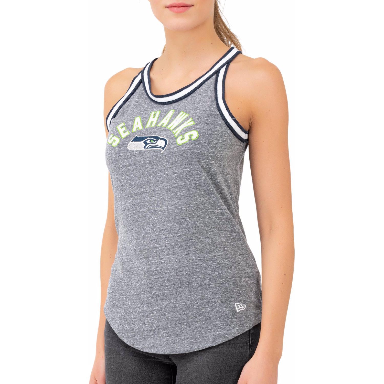 New Era, Damen, Shirt, NFL Tri Blend Seattle Seahawks, Grau, (XS)