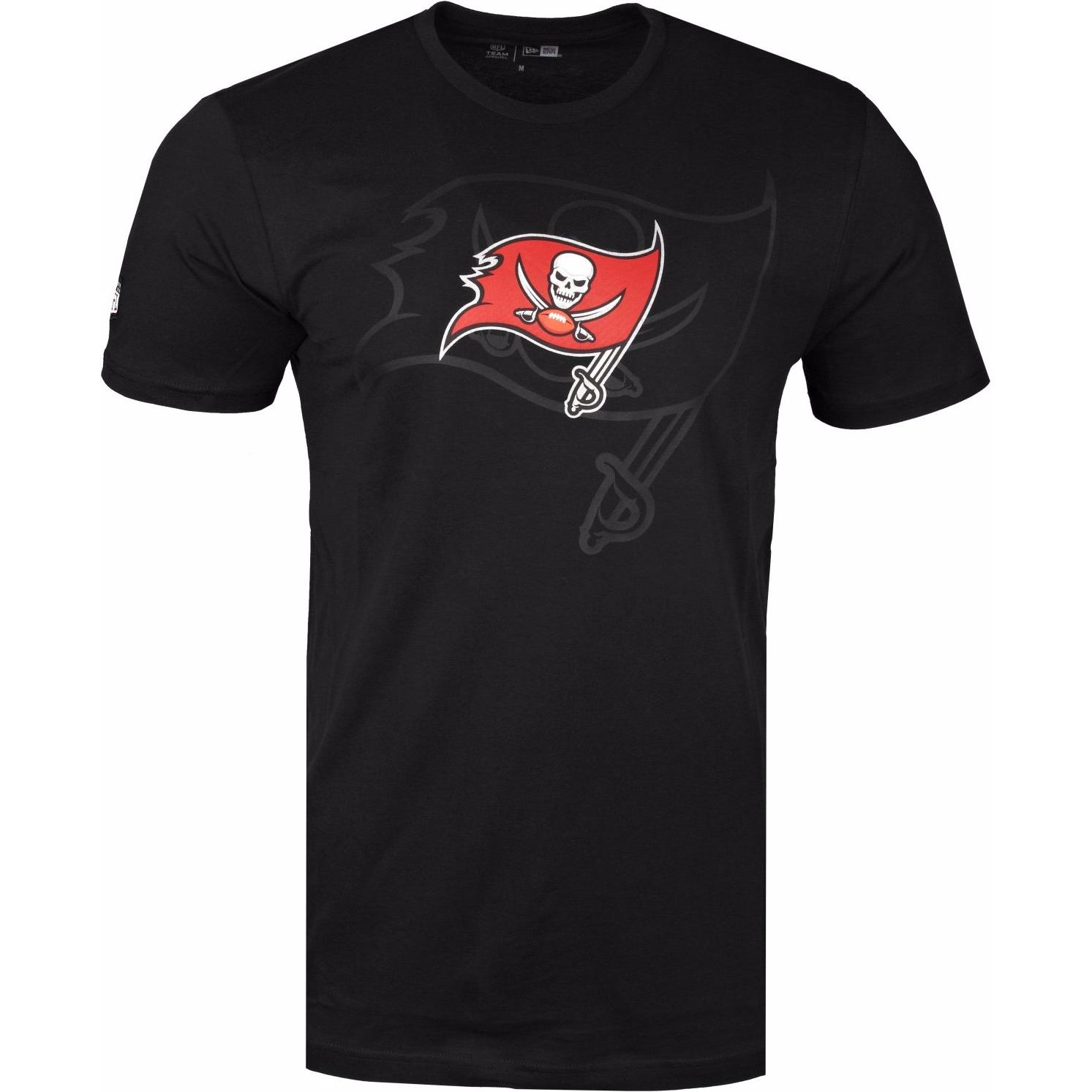 New Era, Herren, Shirt, NFL Tampa Bay Buccaneers 2.0, Schwarz, (L)