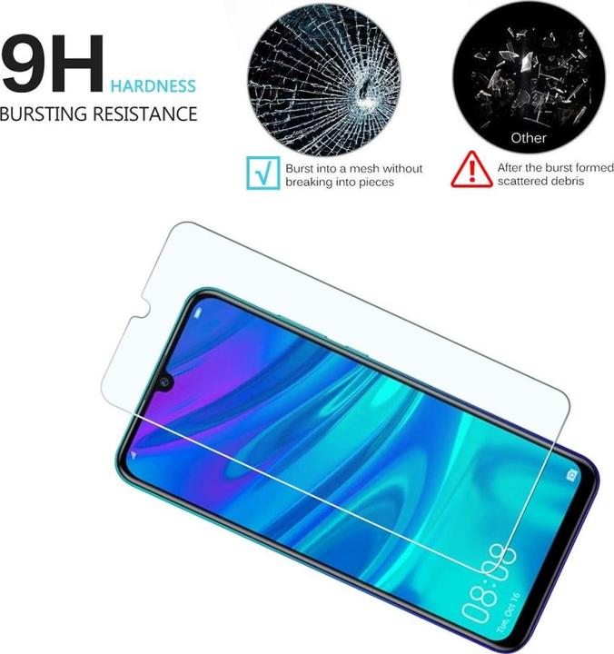Immagine prodotto Screenguard Huawei P Smart 2019 Pellicola protettiva in vetro Custodia Design amichevole (1 pz., Huawei P Smart+ (2019))