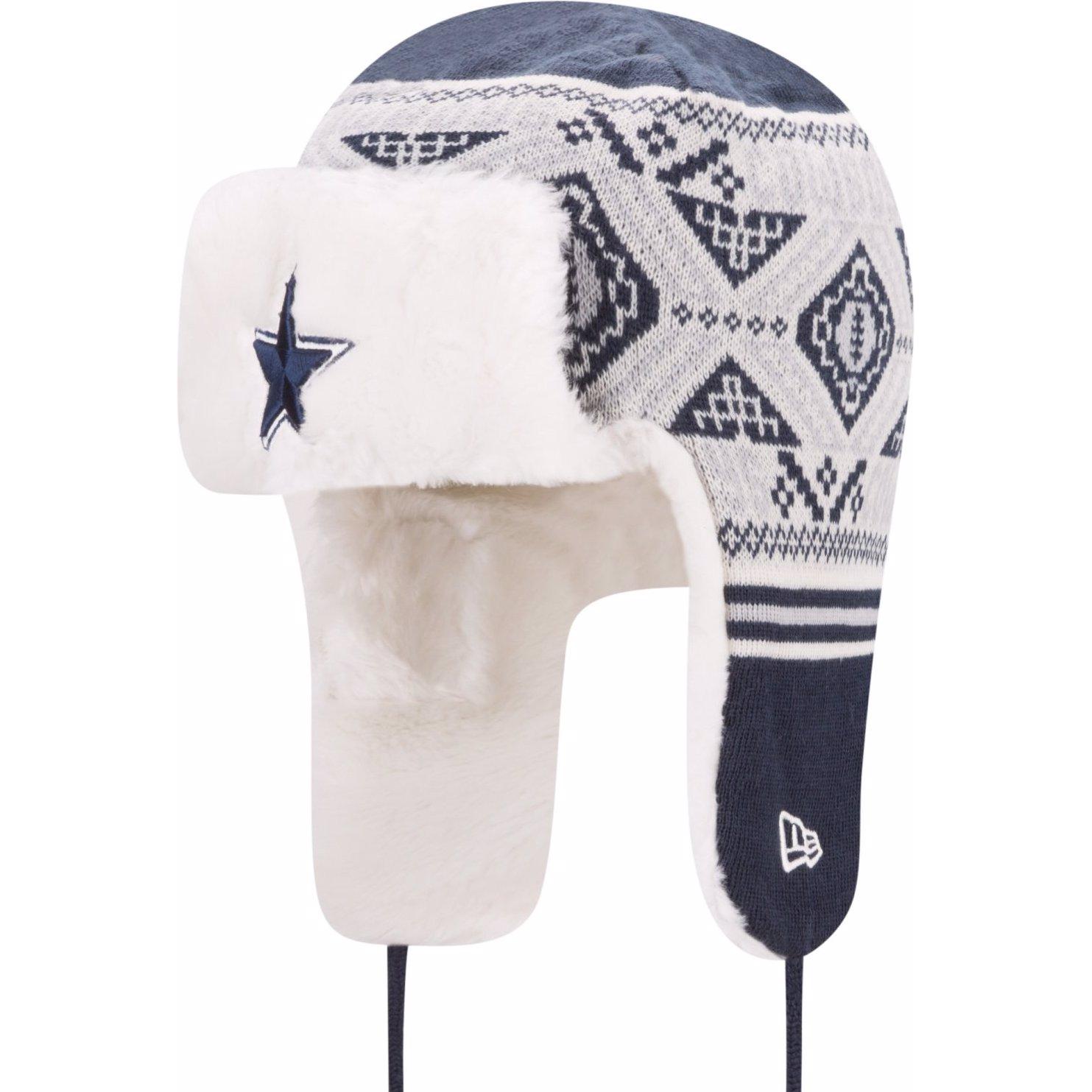 New Era, Herren, Mütze, NFL Team Mit Kunstpelz Festive Trapper, Mehrfarbig, (One Size)