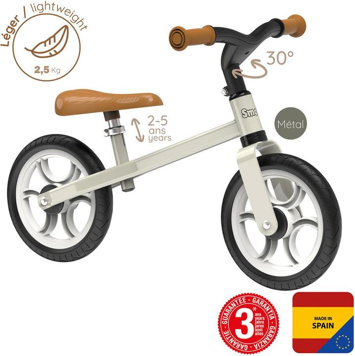 Actual product image Smoby Children's First Bike Brown/Grey/Black