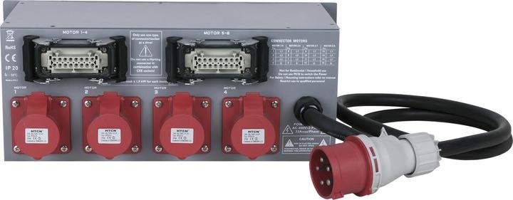 Actual product image Showtec 8-Channel Chainhoist Controller