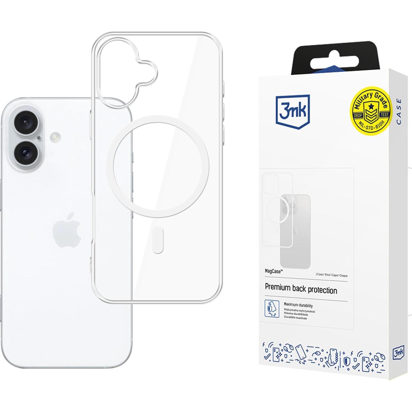 3Mk Trasparente - Clear Magcase - Iphone 17 - Transparent (Apple Iphone 17), Cover Smartphone,