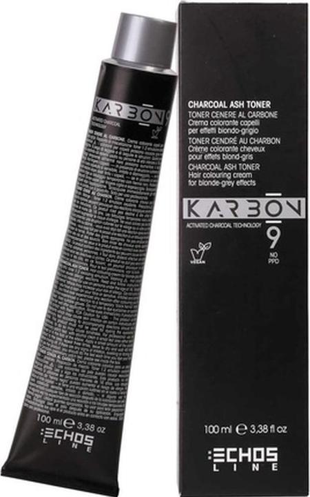 Image du produit Echosline Karbon 9 Charcoal Color CB8 Charcoal Hair Coloring Cream 100ml