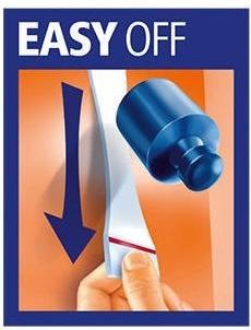 Actual product image tesa Powerstrips SMALL, 1kg holding power, 14x double-sided adhesive strips