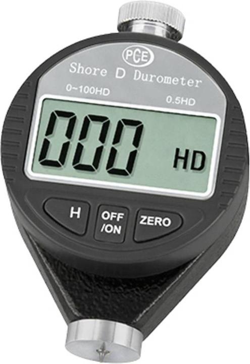 1 x batterij, 1 x handleiding, 1 x PCE-DD-D digitale durometer, 1 x apparaatdoos
