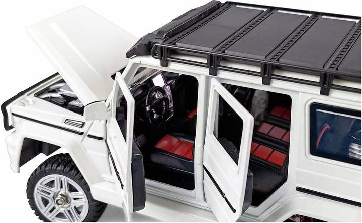 Produktbild Amewi BRX24 Metall Scale Crawler 4WD 1:24 RTR weiss (RTR Ready-to-Run)