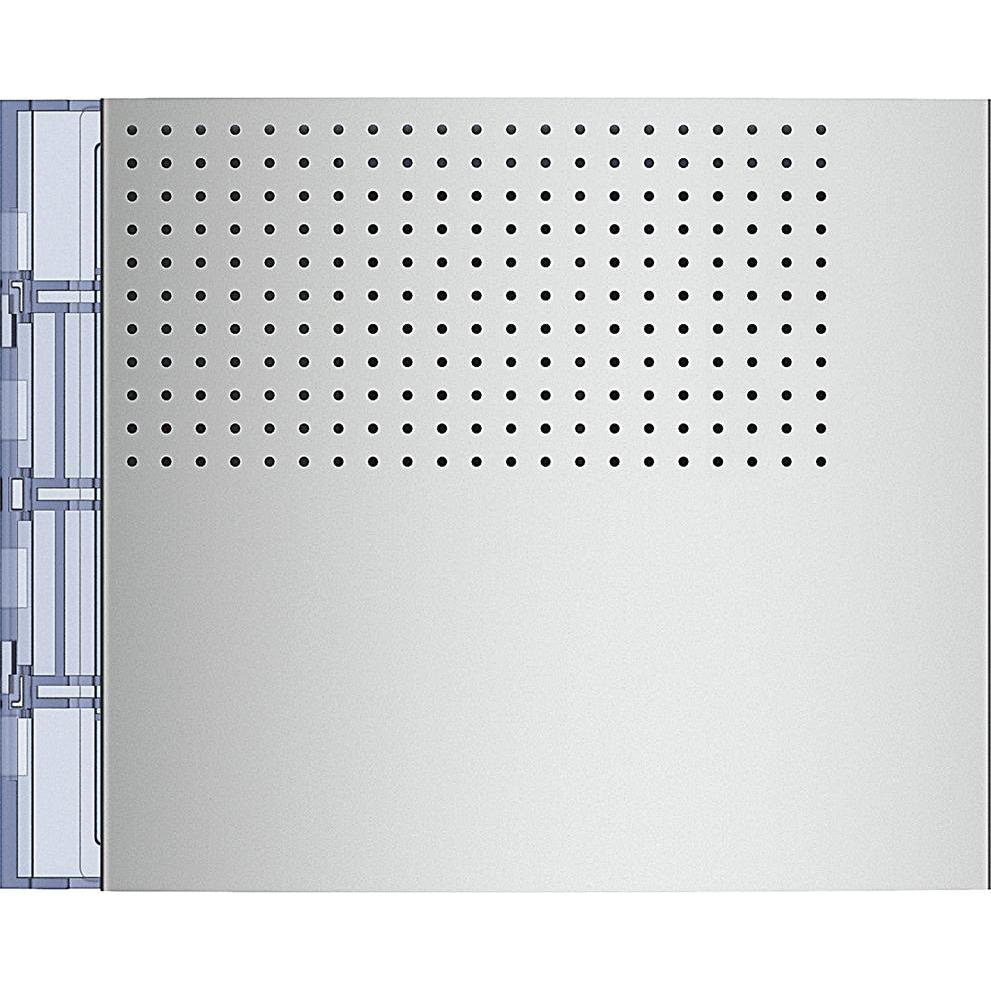 Legrand, Zubehör Gebäudesicherheit, Frontblende Basis Lautsprecher Allmetal