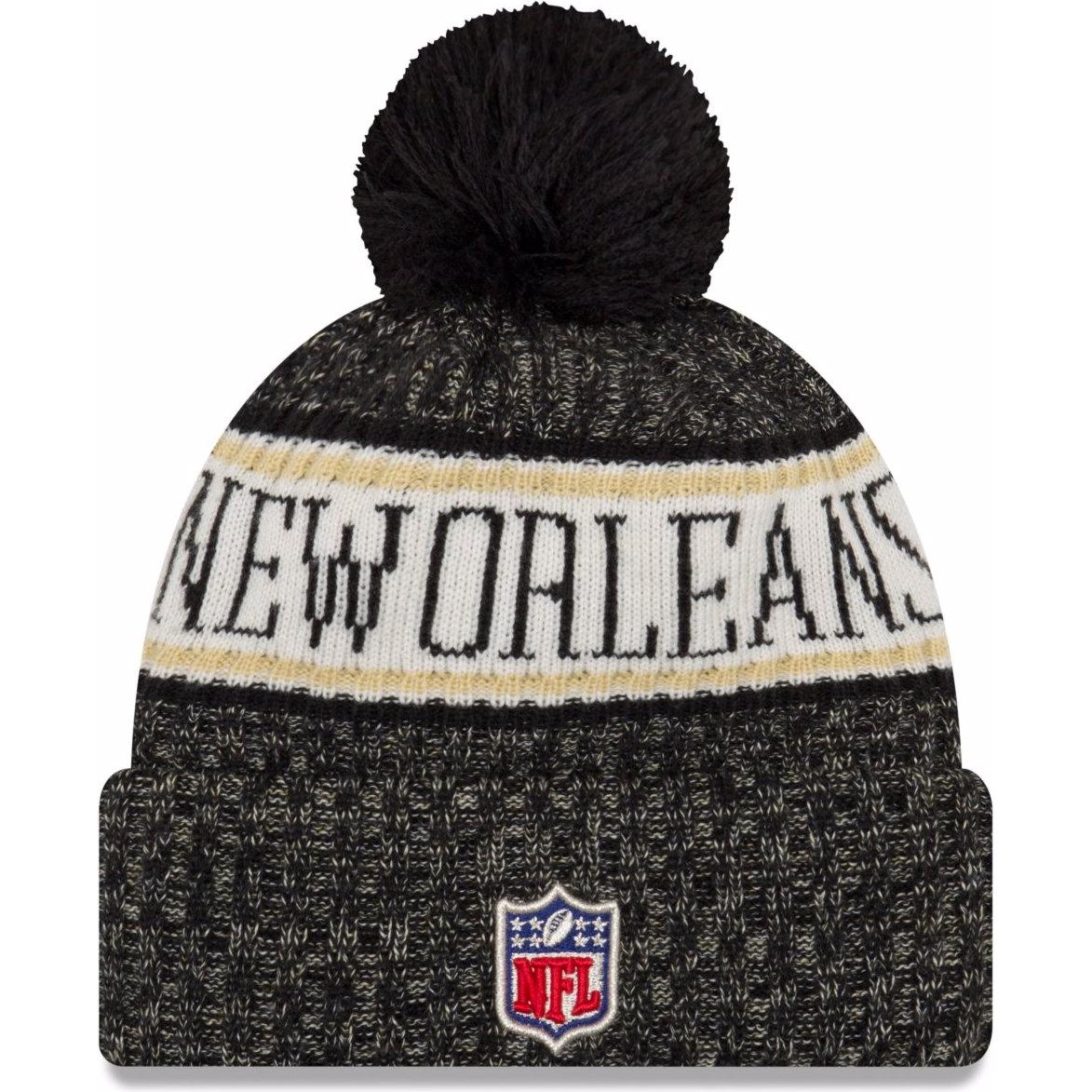 Thumbnail - New Era, Herren, Mütze, NFL Sideline Bobble New Orleans Saints, Mehrfarbig