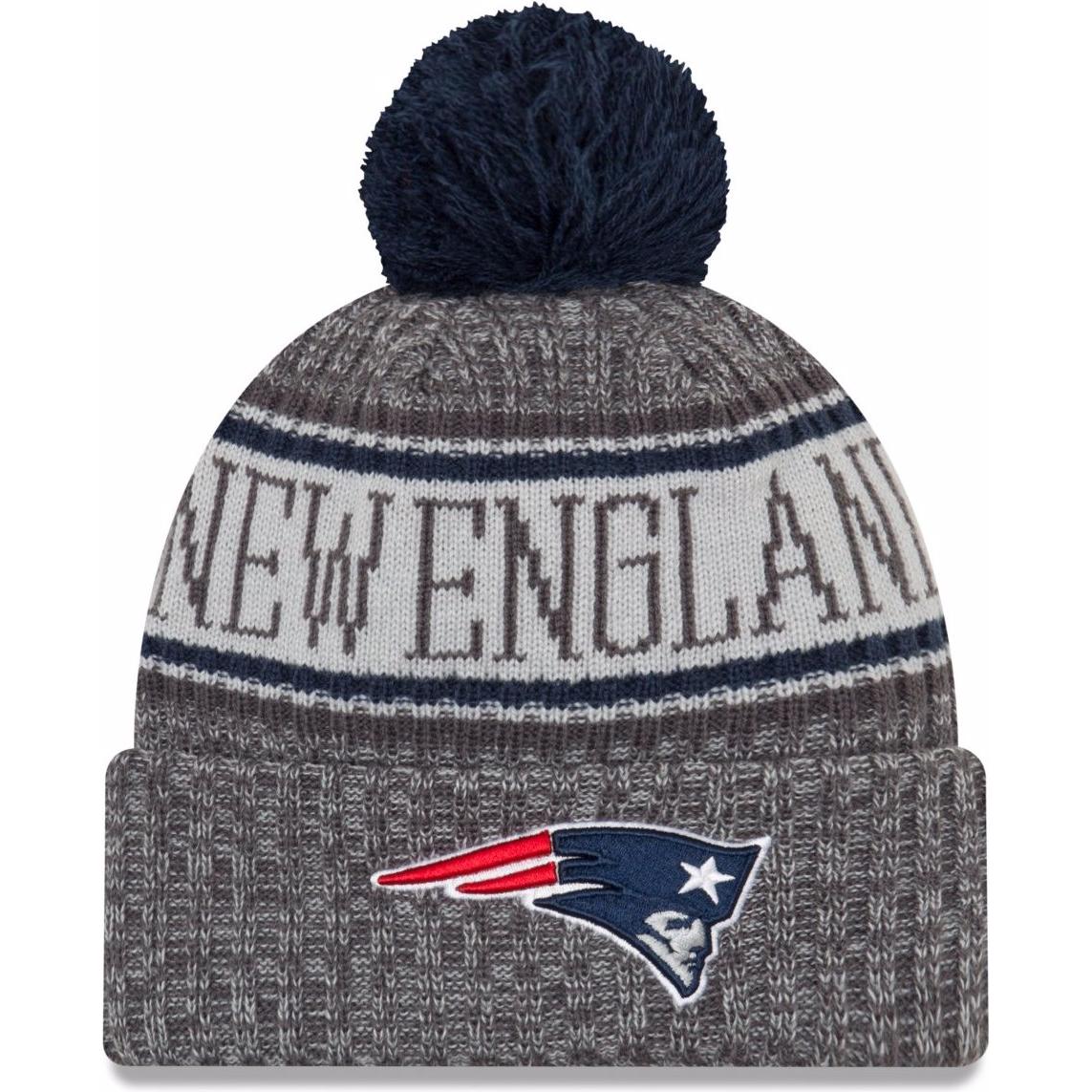 New Era, Herren, Mütze, NFL Sideline New England Patriots, Grau