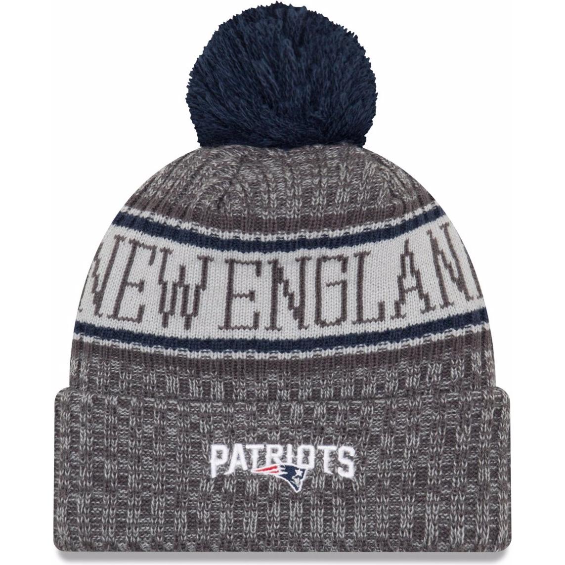 Thumbnail - New Era, Herren, Mütze, NFL Sideline New England Patriots, Grau