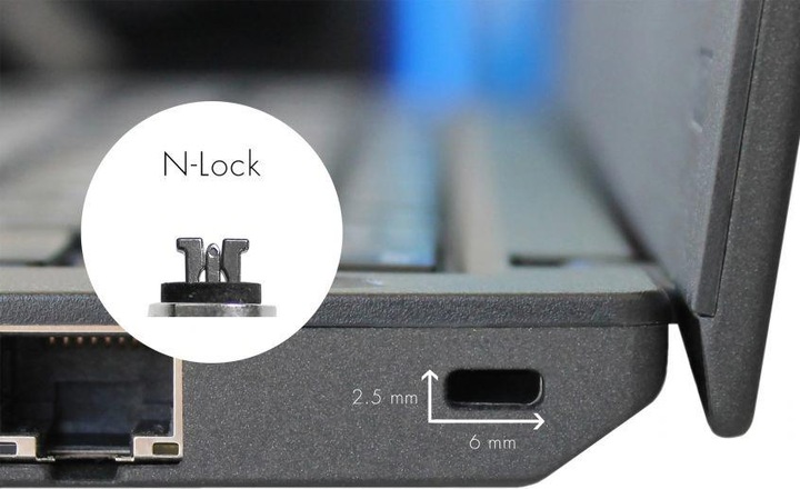 Produktbild Dicota Sec.Cable Nano Lock Ultra Slim masterk.2. slot