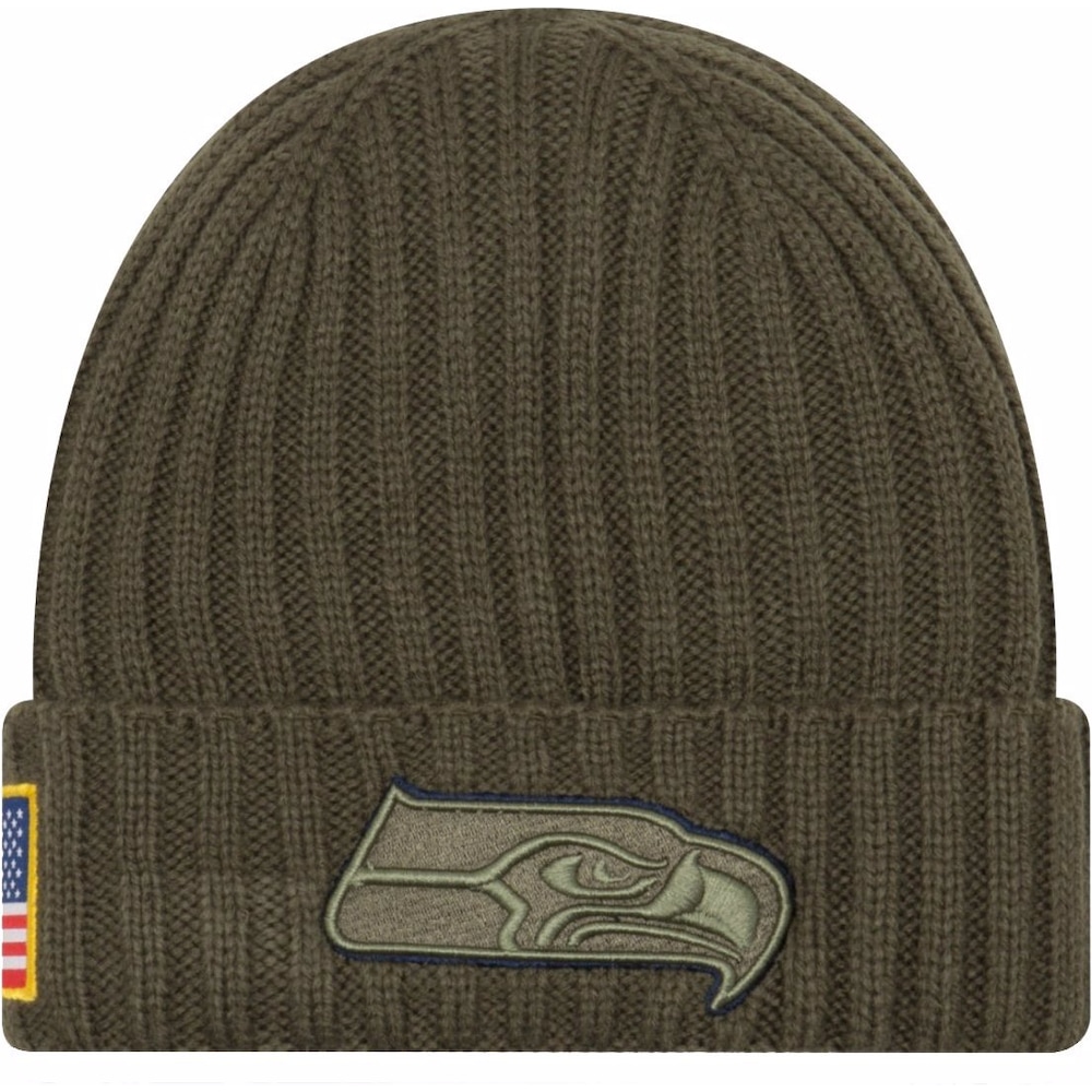 New Era, Herren, Mütze, Salute To Service Seattle Seahawks, Grün