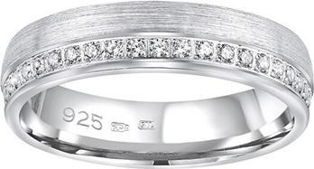 Silvego - Wedding silver ring Paradise for women QRGN23W - Circuit: 62 mm (62)