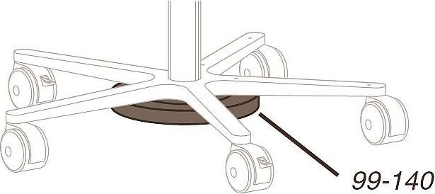 Produktbild Ergotron Mobile WorkStand - Stabilisierungsgewicht