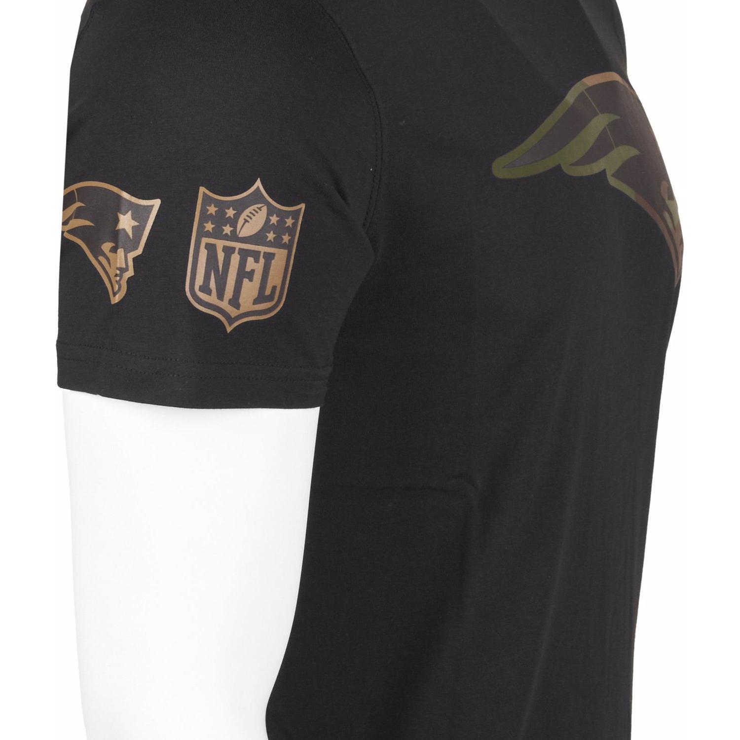 Thumbnail - New Era, Herren, Shirt, NFL New England Patriots, Schwarz, (S)