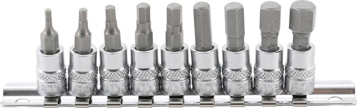 Produktbild BGS Bit-Einsatz-Satz (9/32", 3/32, 3/8", 5/16", 1/8, 1/4", 1/2")