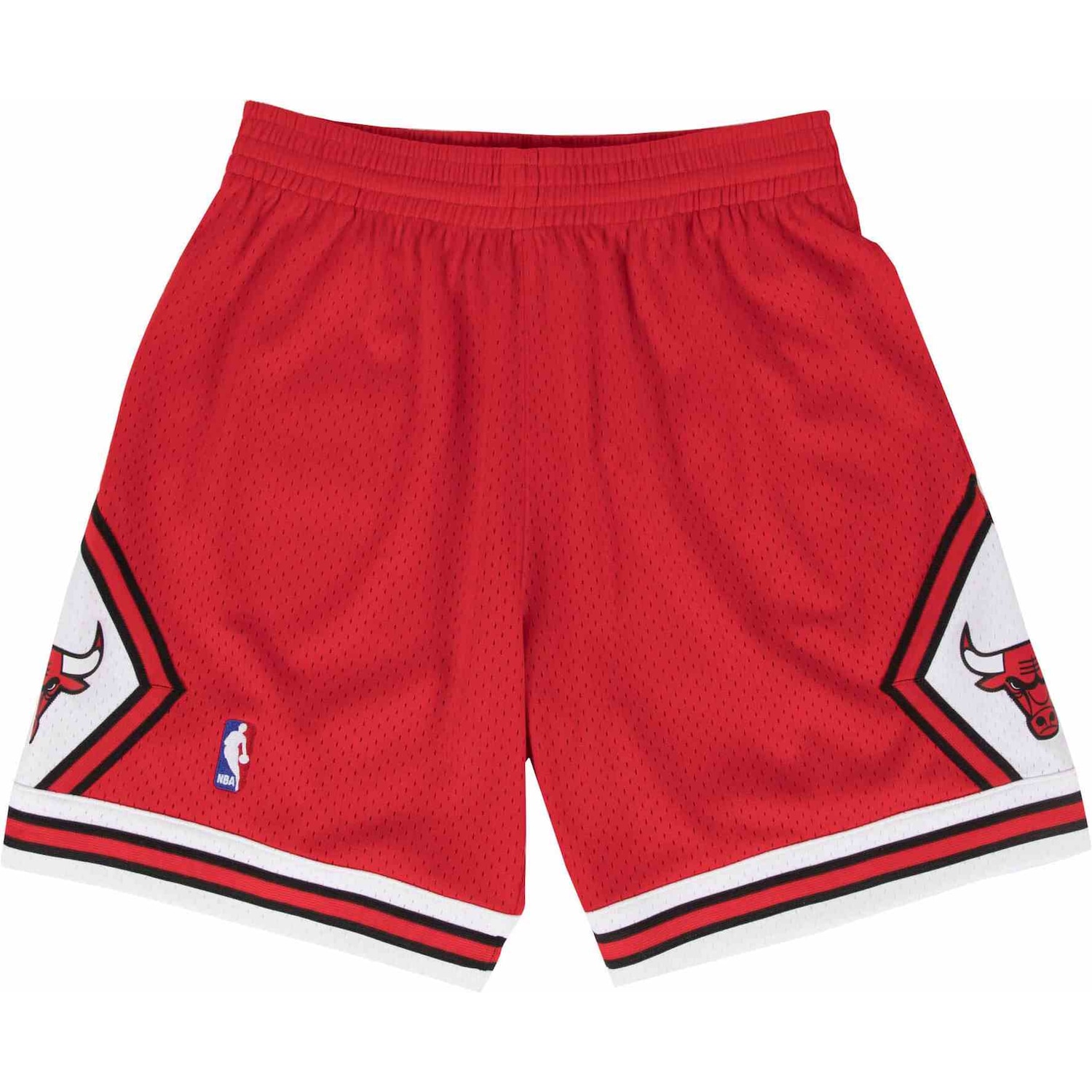 Mitchell & Ness, Herren, Shorts, NBA Swingman Chicago Bulls 199798, Rot, (XXL)