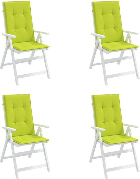 Produktbild vidaXL Gartenstuhlauflage für Hochlehner (120 x 50 cm)