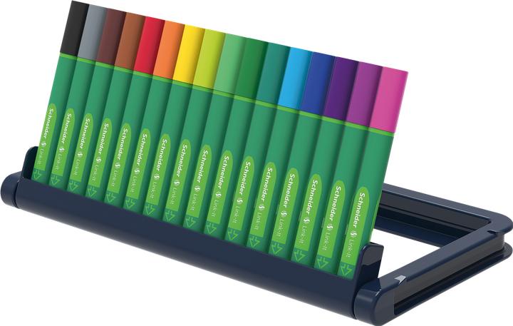 Actual product image Schneider Fiber pens - Link-It - case of 16 pcs. (Multicoloured, 16 x)