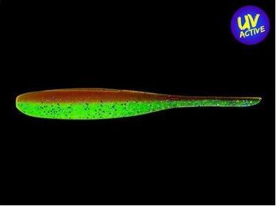 Actual product image Keitech Shad Impact Orange Shiner (7.50 cm)