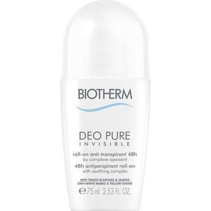Biotherm, Deodorants, Deo Pure Invisible Trio Deo Pure Roll On (Rol op, 75 ml)