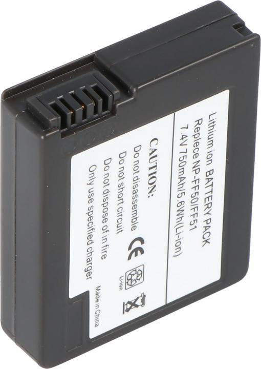 Actual product image AccuCell Akku Sony NP-FF50 Akku, Sony NP-FF51 (Camera battery)