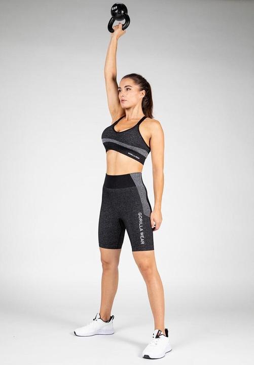 Actual product image Gorilla Wear Selah Seamless Sports Bra - black (XS)