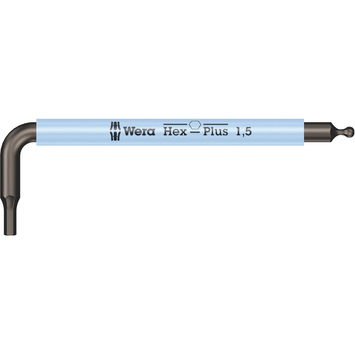 Wera, Sechskantschlüssel, 950 SPKS Multicolour Hex-Plus 1,5