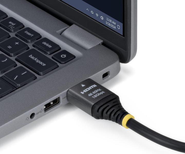Immagine prodotto StarTech 5ft (1.5m) HDMI 2.0 Cable, 4K, Certified (1.50 m)