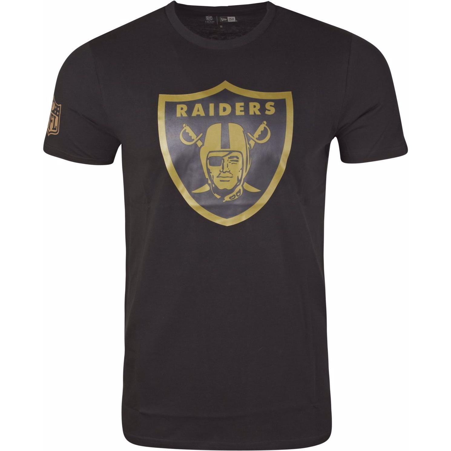 New Era, Herren, Shirt, Football NFL Teams, Schwarz, (S)