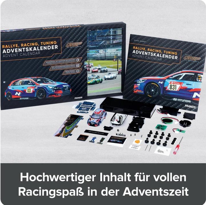 Productafbeelding Franzis Rally Racing adventskalender