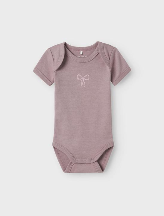 Produktbild Name it Nbfbody 3p Ss Barely Pink Bow Noos (56)