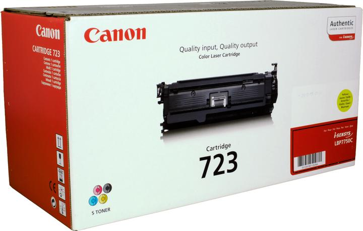 Actual product image Canon 723 (Y)