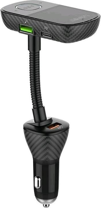 Actual product image Ldnio Bluetooth C705Q 2USB, USB-C Transmitter FM + USB-C cable