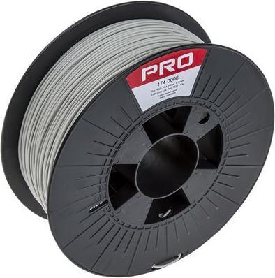 Produktbild RS PRO + 1,75mm light grey-ca. RAL 7035 - 1 kg (Tough PLA, 1.75 mm, 1000 g)