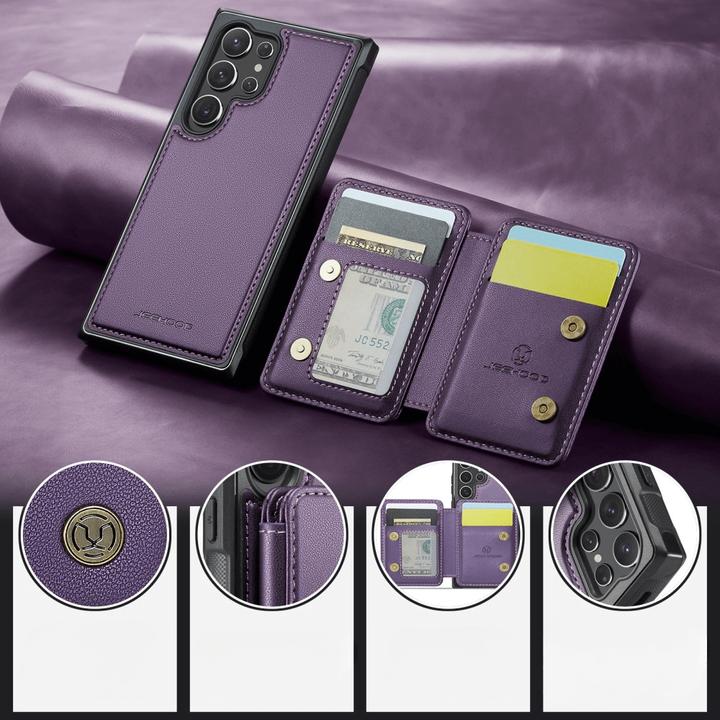 Produktbild Cover-Discount 2-in-1 Backcover mit Kreditkarten-Etui (Samsung Galaxy S24 Ultra)