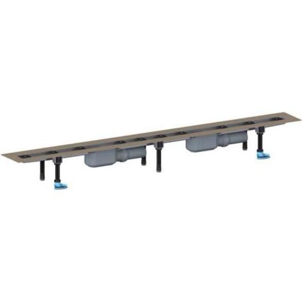 Dallmer, Duschrinne, Duschrinne CeraLine PLAN F 1900mm, 524560, DN 50 Bauhöhe 90mm (2140 mm)