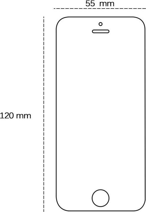 Produktbild OEM Gehärtetes Glas 2,5D für iPhone 5 / 5S / 5C / SE (Apple iPhone 5, Apple iPhone 5c, Apple iPhone 5s, Apple iPhone SE)