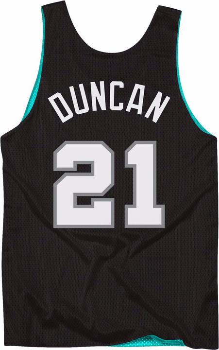 Productafbeelding Mitchell & Ness Omkeerbare trui San Antonio Spurs Tim Duncan (S)